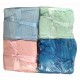 SET 8 CONFEZIONI DA 6 PEZZI LAVETTE SPUGNA 30 X 30 CM LOVELY COLORATE LOVELY HOME