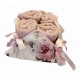 SET 4 PEZZI LAVETTE SPUGNA 30 X 30 CM FLOWER HELEN CIPRIA