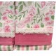 SET 18 PEZZI STROFINACCI COTONE 45X65CM PIZZO FLORAL LOVELY HOME PARTICOLARE