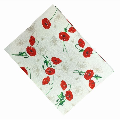 TOVAGLIA MISTO COTONE MIROS TULIPANI PEZZOLI