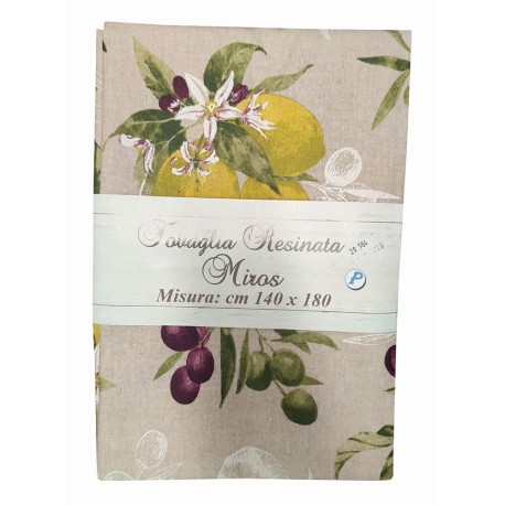 TOVAGLIA RESINATA OLIVE LIMONI MIROS PEZZOLI