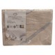 COMPLETO LENZUOLA MATRIMONIALE COTONE ORLO A GIORNO VIRGINIA SOPHIE BEIGE