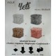 POUF PELLICCIA 38X38X38CM YETI LOVELY HOME CARTELLINO