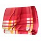 COPERTA POLIESTERE BORDA SATIN LIAM DIADEMA ROSSO-GIALLO