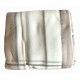 COPERTA POLIESTERE BORDA SATIN LIAM DIADEMA BEIGE-GRIGIO