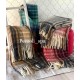 PLAID MOHAIR FRANGE 130X170CM SCOZZESE PERLATEX