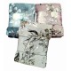 PLAID PILE AGNELLATO STAMPATO SUPER SOFT FIORI LICIA LINEA ORO