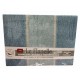 COMPLETO LENZUOLA FLANELLA MATRIMONIALE LE FLANELLE PALLINI GITIESSE AZZURRO