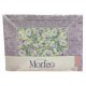 COMPLETO LENZUOLA FLANELLA MATRIMONIALE FIORI K2053 MORFEO VIOLA