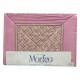 COMPLETO LENZUOLA FLANELLA MATRIMONIALE QUADRETTI K2051 MORFEO ROSA