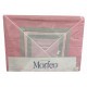 COMPLETO LENZUOLA FLANELLA MATRIMONIALE QUADRETTINI K2058 MORFEO ROSA