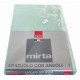 LENZUOLA ANGOLI TINTA UNITA FLANELLA MIRTA IMBERTI VERDE ACQUA