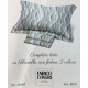 COMPLETO LENZUOLA FLANELLA MATRIMONIALE NABIL ENRICO COVERI AZZURRO