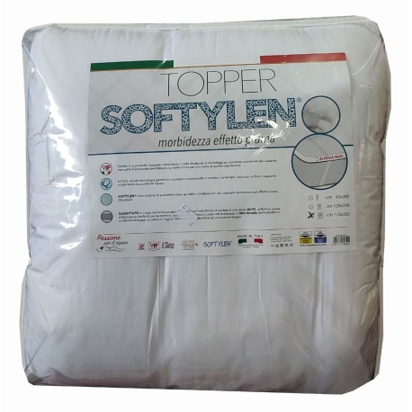TOPPER MATERASSO MATRIMONIALE SOFTYLEN DONATO MARTINELLI