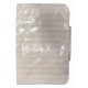 BAVAGLIONE ADULTO AZALEA 6 PEZZI SPUGNA 50X70CM ELASTICO O LACCETTI MAGIE DI CASA