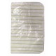 BAVAGLIONE ADULTO DAVIDE 6 PEZZI SPUGNA PLASTIFICATA 50X70CM LACCETTI MAGIE DI CASA
