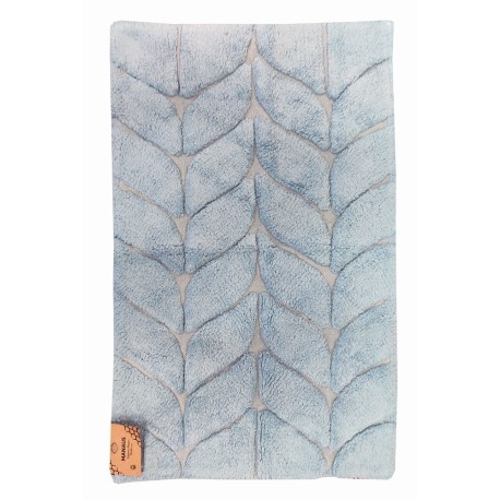 TAPPETO BAGNO SPUGNA 50X80CM ANTISCIVOLO MANAUS SOPHIE AZZURRO