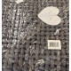 TAPPETO BAGNO CINIGLIA TRECCIA TINTA UNITA HOME SWEET HOME ANTRACITE
