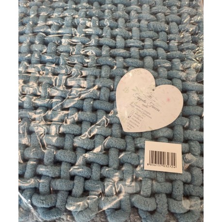 TAPPETO BAGNO CINIGLIA TRECCIA TINTA UNITA HOME SWEET HOME AVIO