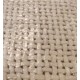 TAPPETO BAGNO CINIGLIA TRECCIA TINTA UNITA HOME SWEET HOME PANNA