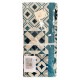 TAPPETO JACQUARD FANNY SUARDI CELESTE