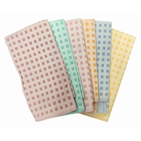 STROFINACCI CONF. 12 PEZZI ASSORTITI 60X75CM FIANDRE RITORTO DOUBLE FACE FILOTEX