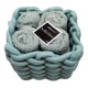 SET 4 PEZZI LAVETTE SPUGNA 30 X 30 CM CLASSIC DAUNEX