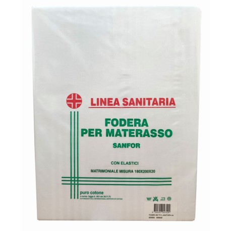 COPRIMATERASSO CON ELASTICI LINEA SANITARIA SANFOR