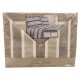 COMPLETO LENZUOLA MATRIMONIALE COTONE PORTOFINO DOLCE NOTTE PEZZOLI BEIGE