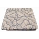 TRAPUNTINO MATRIMONIALE JACQUARD JARDIN EASY HOME AZZURRO