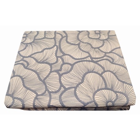 TRAPUNTINO MATRIMONIALE JACQUARD JARDIN EASY HOME AZZURRO
