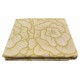 TRAPUNTINO MATRIMONIALE JACQUARD JARDIN EASY HOME GIALLO