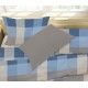 COMPLETO LENZUOLA COTONE SCOTLAND QUADRIFOGLIO