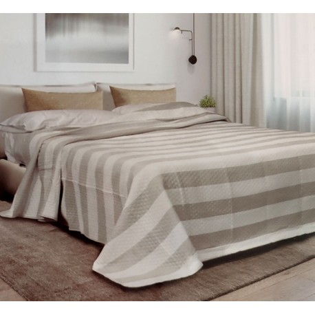 COPRILETTO MATRIMONIALE MICROFIBRA JACQUARD DOUBLE FACE SEBASTOPOLI 6 SOPHIE