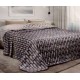 COPRILETTO MATRIMONIALE MICROFIBRA JACQUARD DOUBLE FACE SEBASTOPOLI 7 SOPHIE