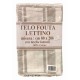 TELO MARE LETTINO FOUTA BLUCON TASCHE 80X200CM PEZZOLI BEIGE