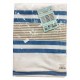 TELO MARE 90X170CM SPUGNA JACQUARD VIP SARDINIA LOVELY HOME AZZURRO