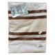 TELO MARE 90X170CM SPUGNA JACQUARD VIP SARDINIA LOVELY HOME MARRONE