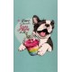 TELO MARE SPUGNA 86X160CM PUPPY CANE BIBITA LOVELY HOME