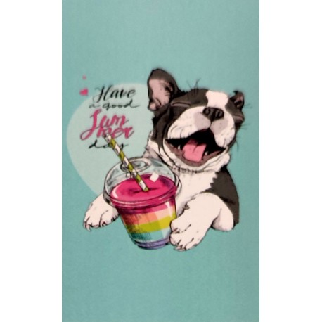 TELO MARE SPUGNA 86X160CM PUPPY CANE BIBITA LOVELY HOME