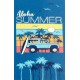 TELO MARE SPUGNA 86X160CM CALIFORNIA ALOHA SUMMER LOVELY HOME