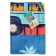 TELO MARE SPUGNA 86X160CM CALIFORNIA ALOHA SUMMER LOVELY HOME