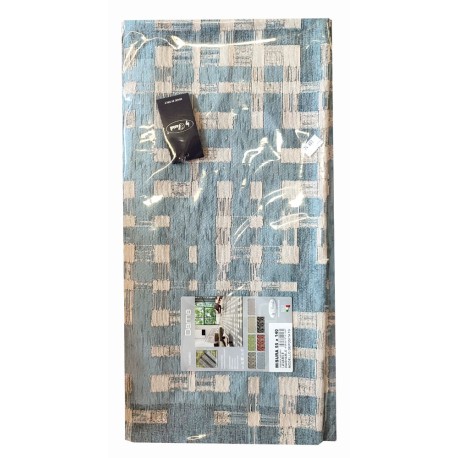 TAPPETO DA CUCINA CON ANTIMACCHIA DAMA SUARDI AZZURRO