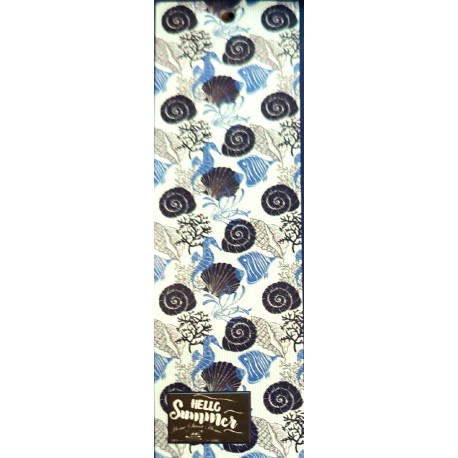 TELO MARE LETTINO CON TASCHE E CUSCINO 70X185CM HELLO SUMMER VARI DISEGNI HOME SWEET HOME CONCHIGLIE CAVALLUCCIO