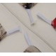 CONFEZIONE 6 PEZZI CUSCINI JACQUARD PER SEDIE ALETTE COCCINELLE FIORI TG