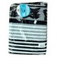 TELO MARE 90X160CM SPUGNA JACQUARD ENJOY PIRATI HOME SWEET HOME GRIGIO