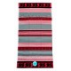 TELO MARE 90X160CM SPUGNA JACQUARD ENJOY PIRATI HOME SWEET HOME ROSSO