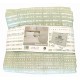 QUILT COPRILETTO MATRIMONIALE JACQUARD DOUBLE FACE MISTO COTONE CRUZ SGHOME VERDE