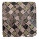 CONFEZIONE 6 PEZZI CUSCINI JACQUARD PER SEDIE ALETTE SCACCHI EUROTEX VERDE