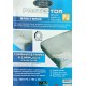 COPRIMATERASSO A CAPPUCCIO IMPERMEABILE FASCE ELASTICIZZATE SANITARIO PROTECTOR NIUCCI